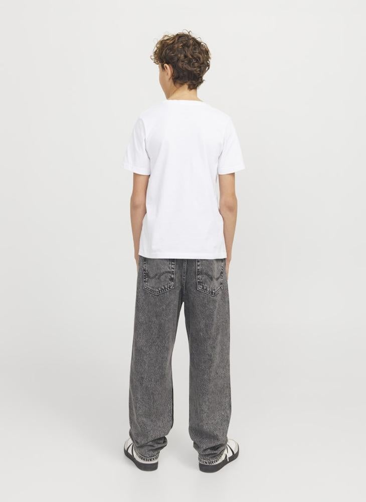 Jack & Jones Junior - Youth Straight Fit Jeans - Image 1