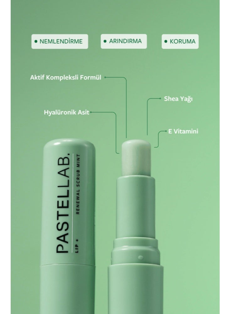 pastel lab Pastel Lip Tootsie Lip Renewal Mint Scrub – 4.5g - Image 5