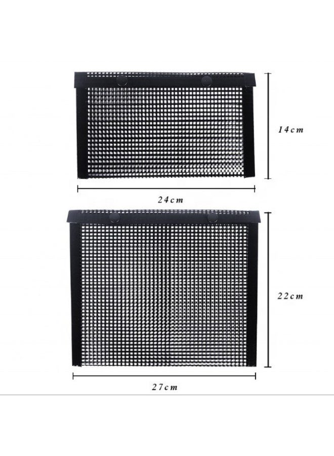 1PCS Non-Stick Mesh Grilling Bag Heat Resistant Vegetable Meat BBQ Bag Outdoor Picnics Camping BBQ Tools  - Image 4