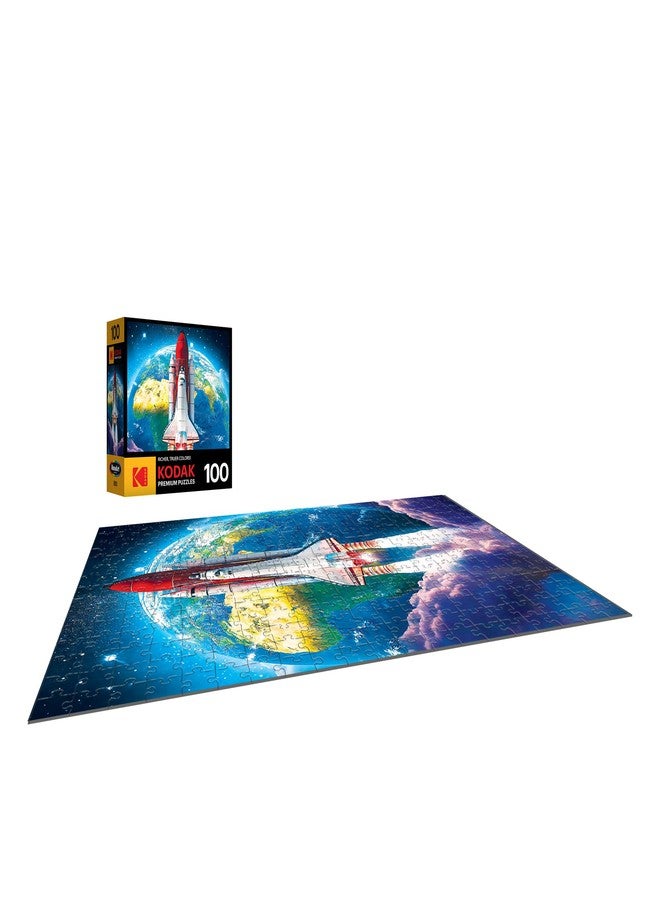 RoseArt - Kodak Premium - Space Shuttle Launch - 100 Piece Jigsaw Puzzle - Image 3
