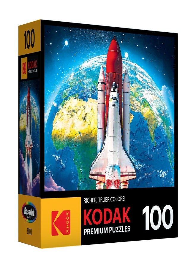 RoseArt - Kodak Premium - Space Shuttle Launch - 100 Piece Jigsaw Puzzle - Image 2