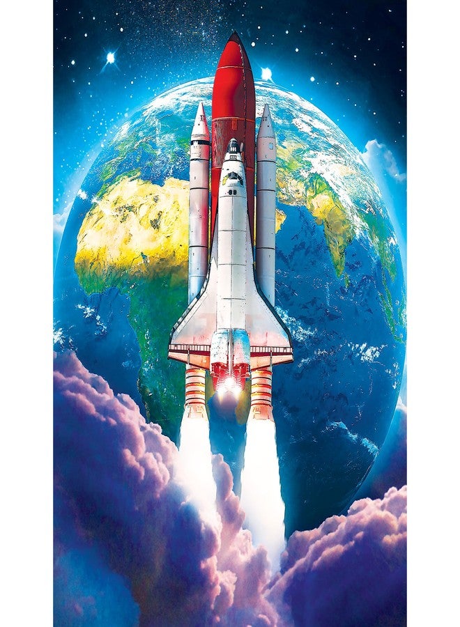 RoseArt - Kodak Premium - Space Shuttle Launch - 100 Piece Jigsaw Puzzle - Image 1