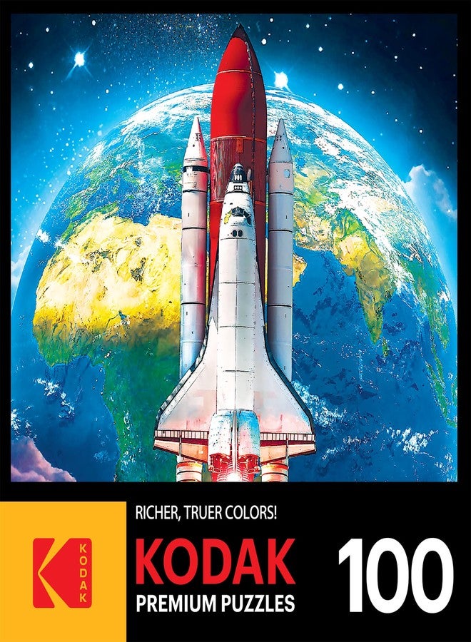 RoseArt - Kodak Premium - Space Shuttle Launch - 100 Piece Jigsaw Puzzle - Image 4