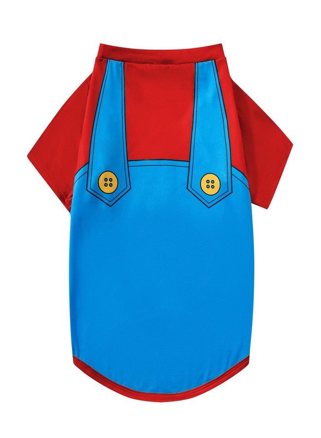 Okbebe Halloween Pet Costume Super Dog Role Play Costumes (Bright Red, L) - Image 3