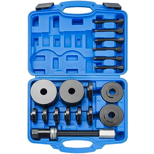 ATPEAM 19pcs Universal Front Wheel Drive Bearing Puller Front Wheel Hub Removal Car Kit Set - Image 1