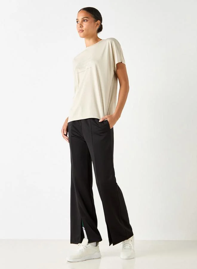 ADOT by Splash Printed T-shirt with Crew Neck and Short Sleeves