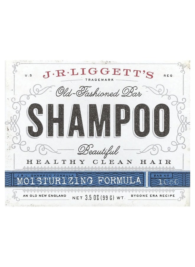 J·R·LIGGETT'S - J.R. Liggett's, Old-Fashioned Shampoo Bar, Moisturizing Formula, 3.5 oz (99 g) - Image 1