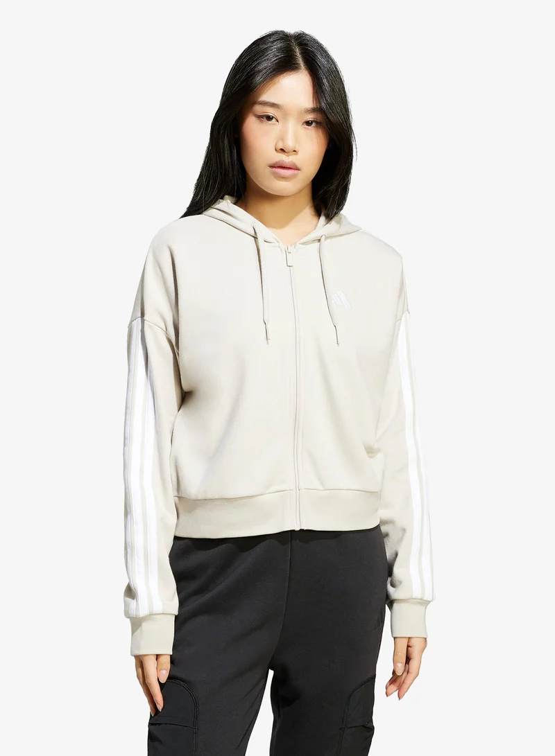 Adidas 3-Stripes Essential French Terry Hoodie