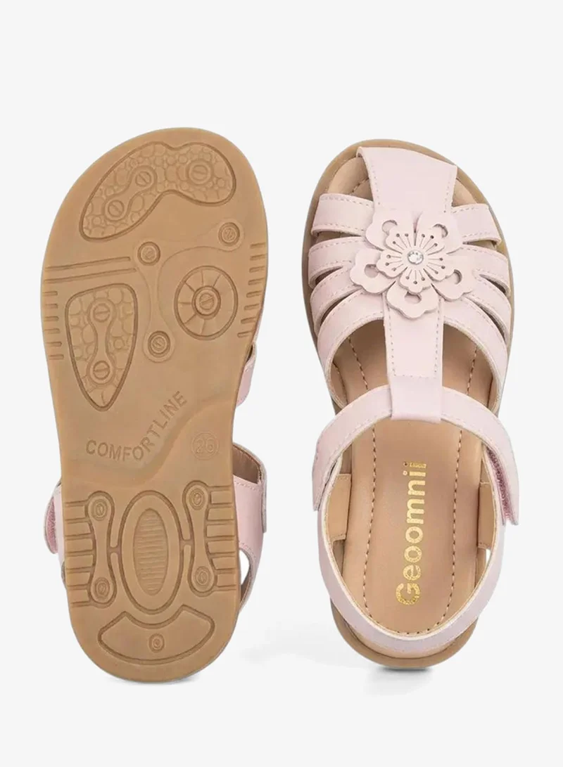 Geoomnii  Junior Girls’ Sandals with Backstrap – Soft, Comfortable & Secure Fit for Women | Best Price UAE