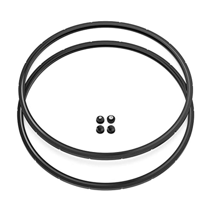 ANTOBLE 2 Pack 09905 Pressure Canner Sealing Ring with Automatic Air Vent & Overpressure Plug Replacement Gasket for Presto Pressure Canner 01710 01740 01750 01770 01780 - Image 1