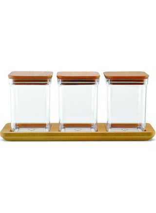 Evik Set of 3 Storage Containers with Stand 37X16 cm - pzsku/Z5ECF2AF4CDE667DEFA9EZ/45/_/1725725136/016184d3-8f88-4d86-8e69-4e76e8aab92b