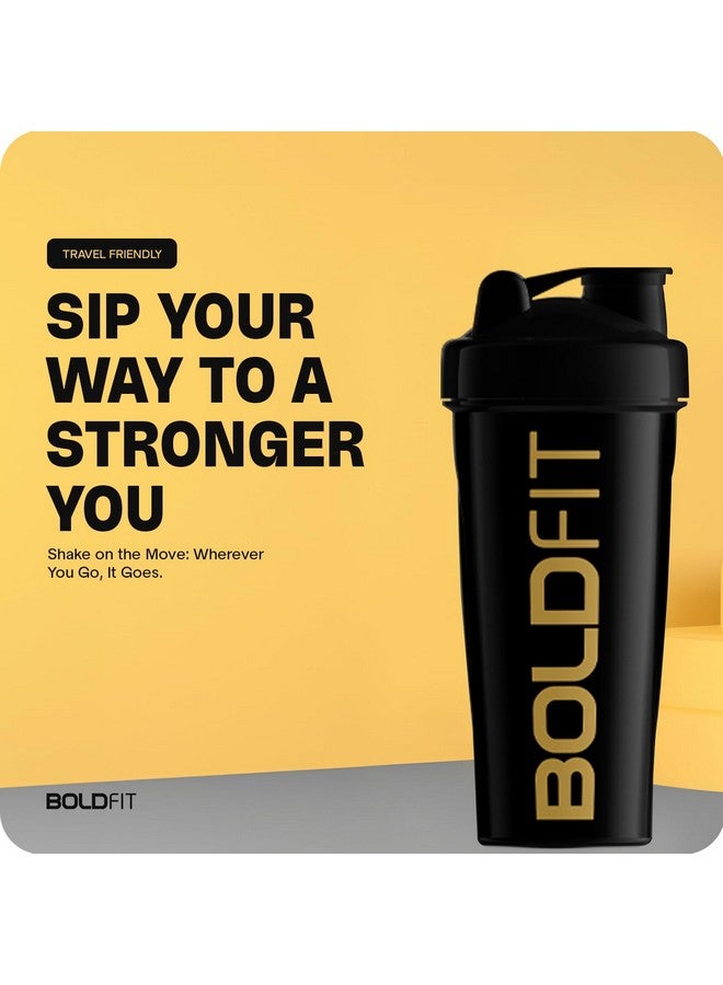 BOLDFIT زجاجة خلط جيم بولدفِت 700 مل، زجاجات خلط لمشروبات البروتين 100% ضمان عدم التسرب زجاجة خلط/شرب، مثالية للبروتين، قبل التمرين و BCAAs والماء مادة خالية من BPA - Image 3