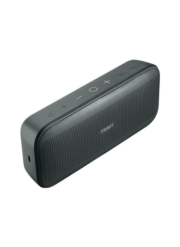 Tribit StormBox Flow Bluetooth Speaker, Portable Speaker with XBass, 30H Playtime Wireless Speaker, IP67 Waterproof, Bluetooth 5.3, TWS, Custom EQ, Type-C Speaker for Outdoor Travel Beach