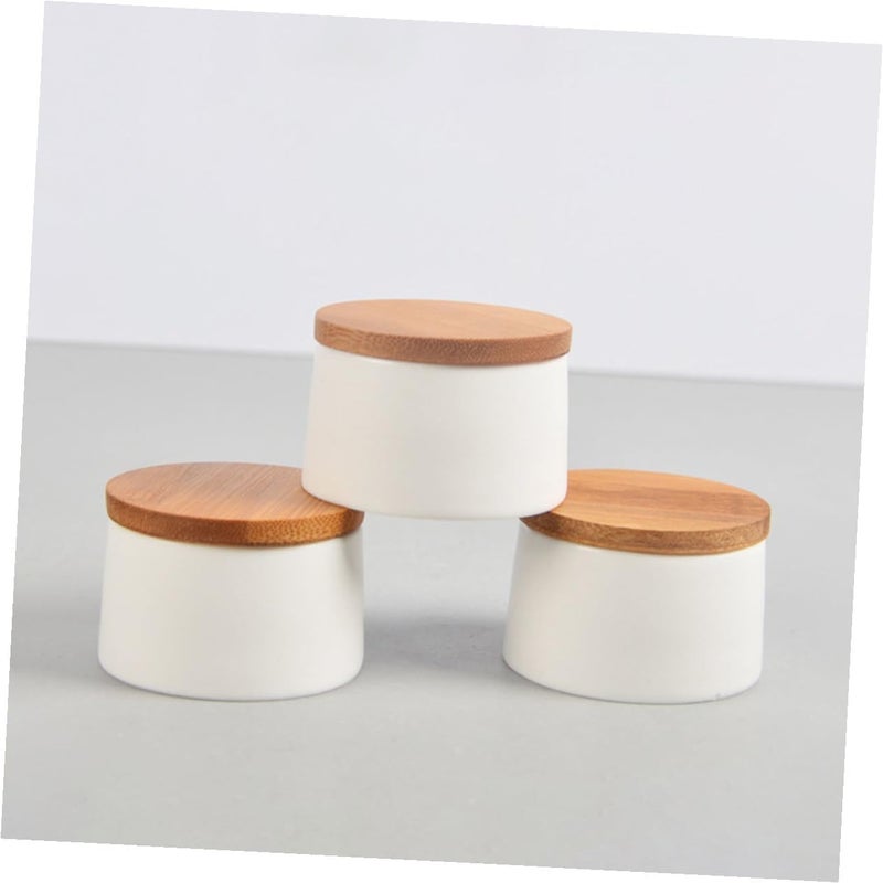 Ceramic Face Cream Jar with Matte Lid 20G Small Lotion Container Refillable Sub-Packing Bottle for Home Beauty Supplies - Image 5