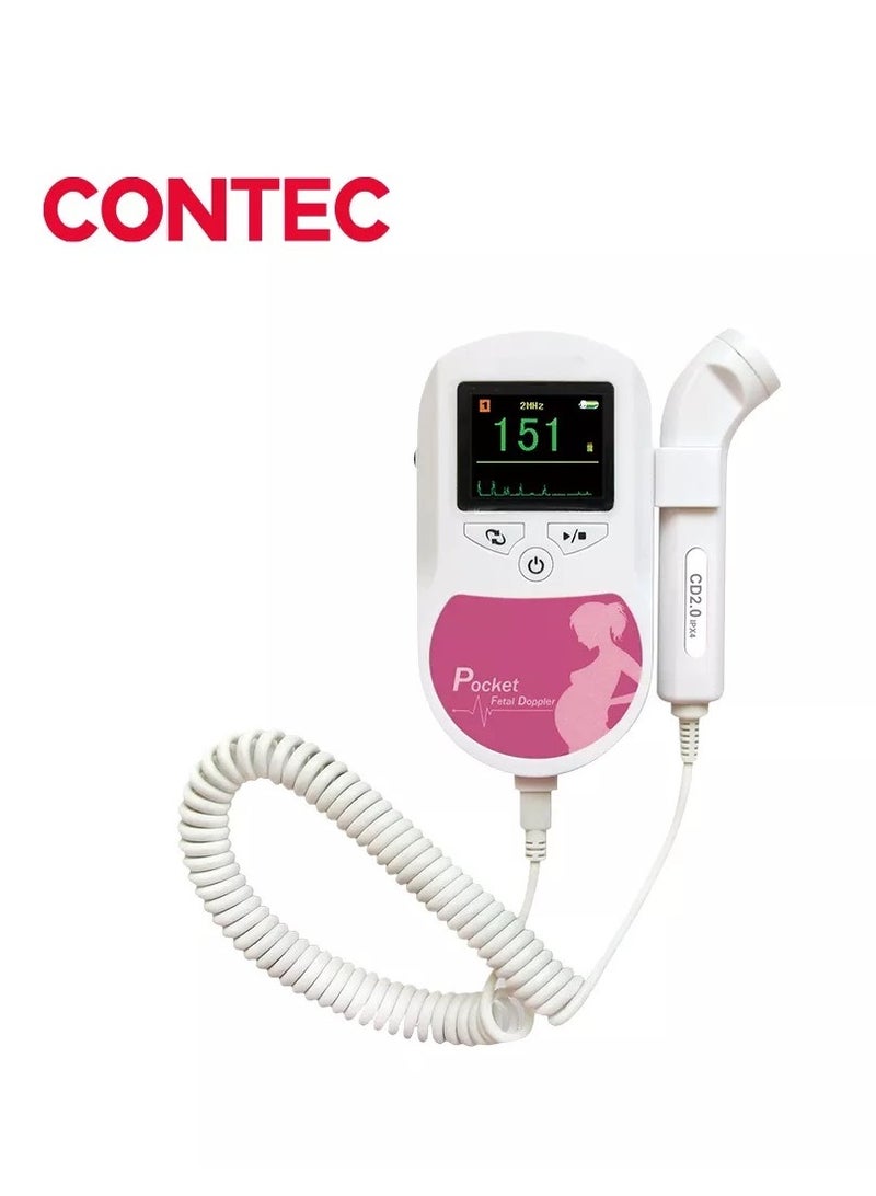 CONTEC Baby Sound C1 شاشة ملونة دوبلر الجنين