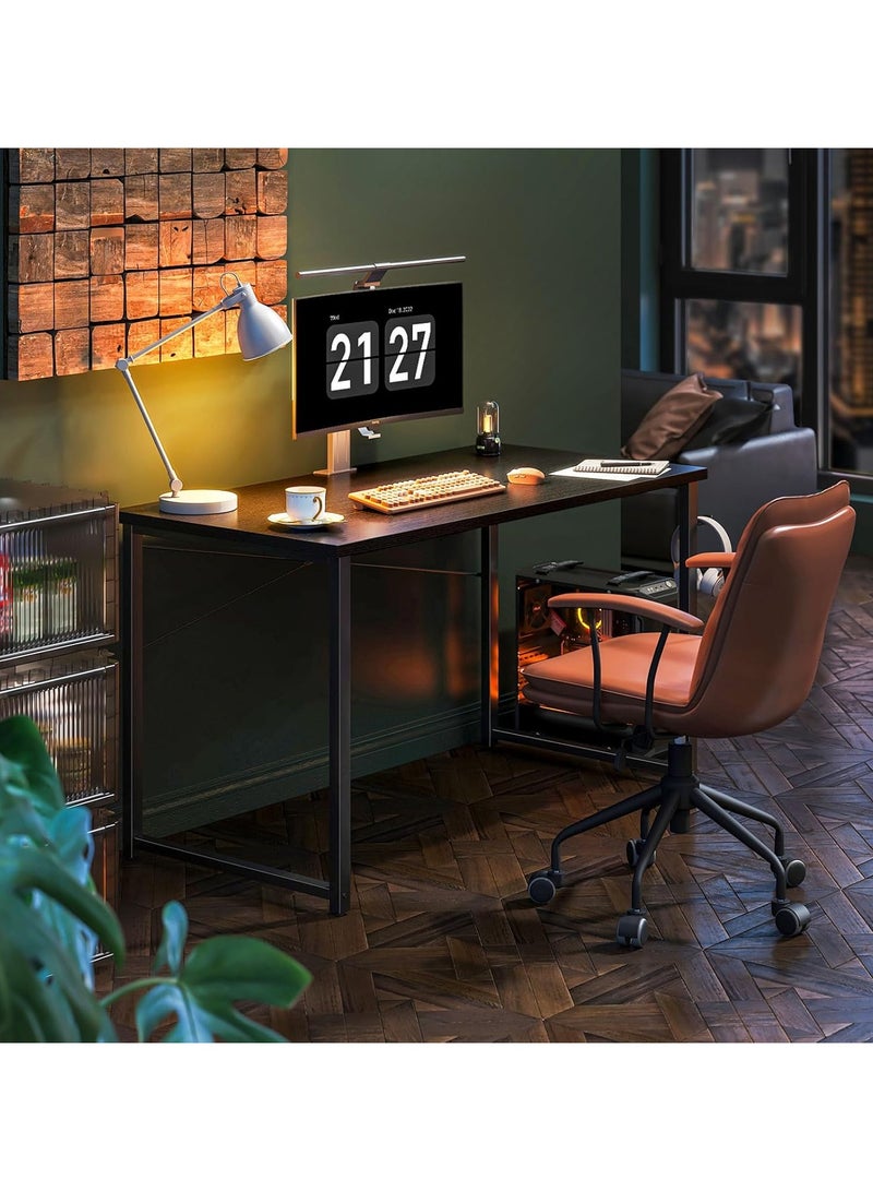 ACPLAY Modern Simple Style 100cm Computer Desk for Home Office and Study, Black Laptop Table with Storage Bag (100 x 48 cm) - Image 4