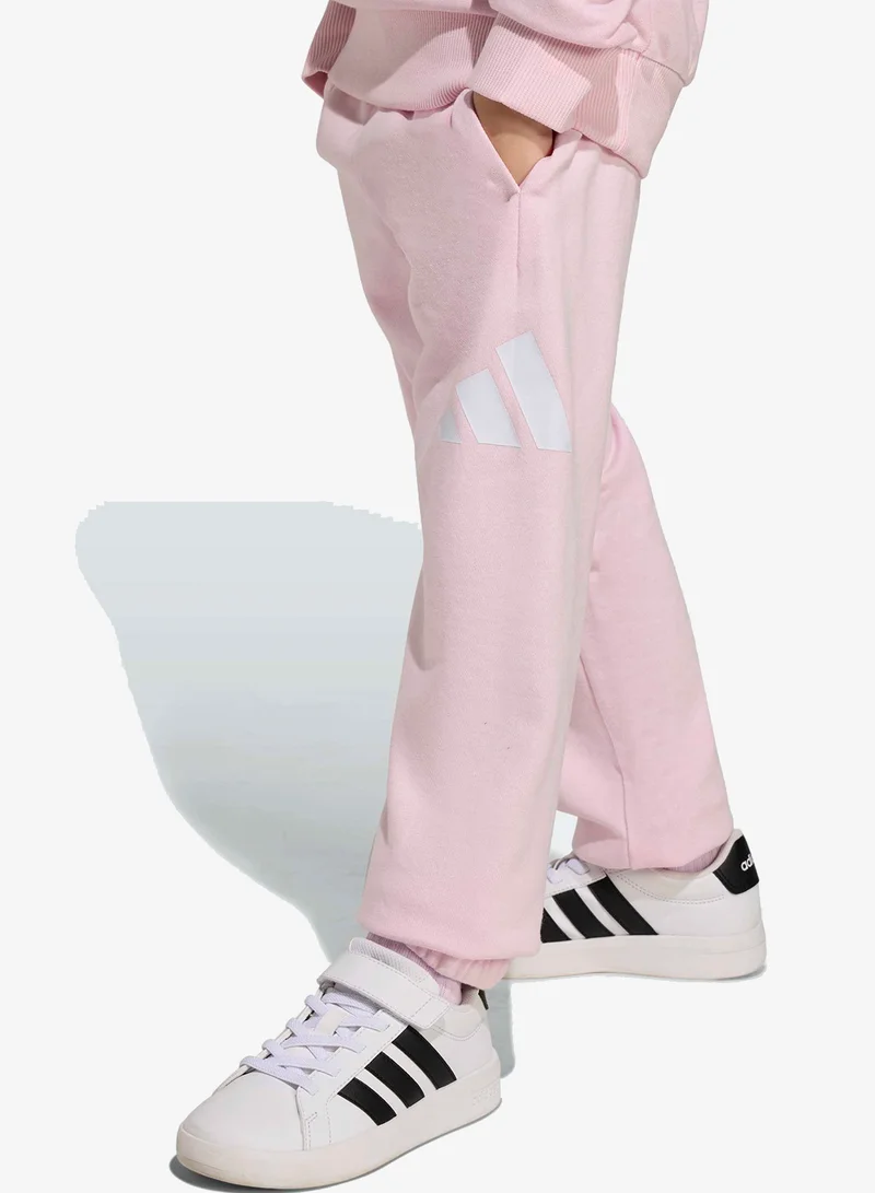 Adidas CLPINK/WHITE Kids Essential Joggers Set  | Best Price UAE
