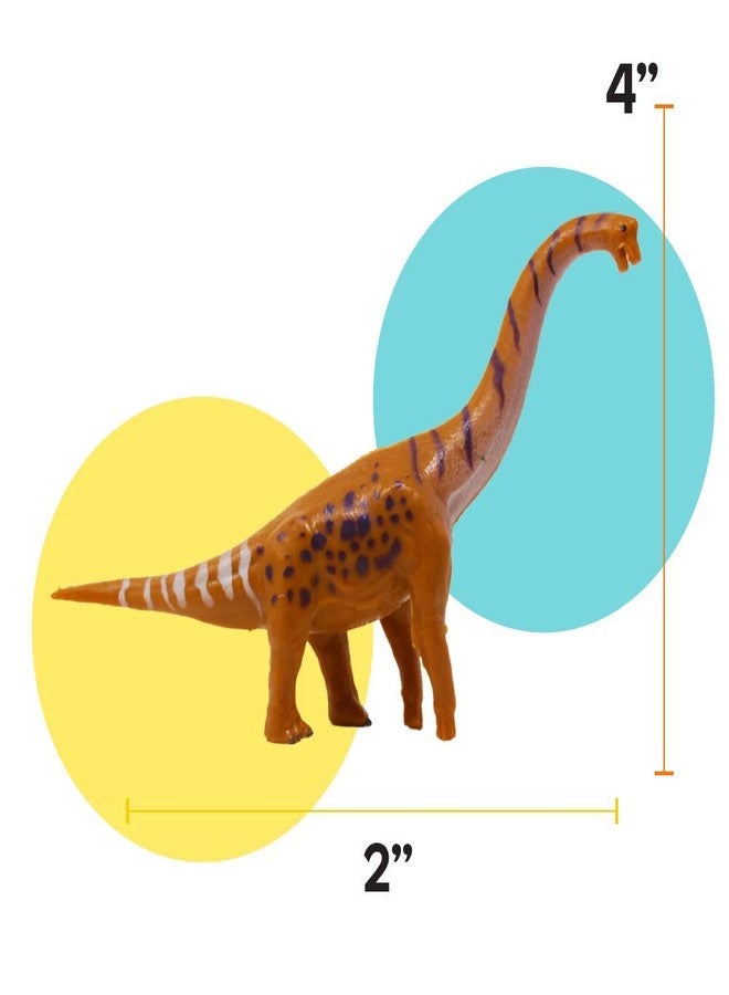 Boley 18 Pack 4" Dinosaur Toy Set - Educational Dinosaur and Mammoth Figures - Realistic Toys for Kids - Perfect for Learning and Play - Great Birthday Party Favors - Safe & Durable - Ages 3+ - Image 5