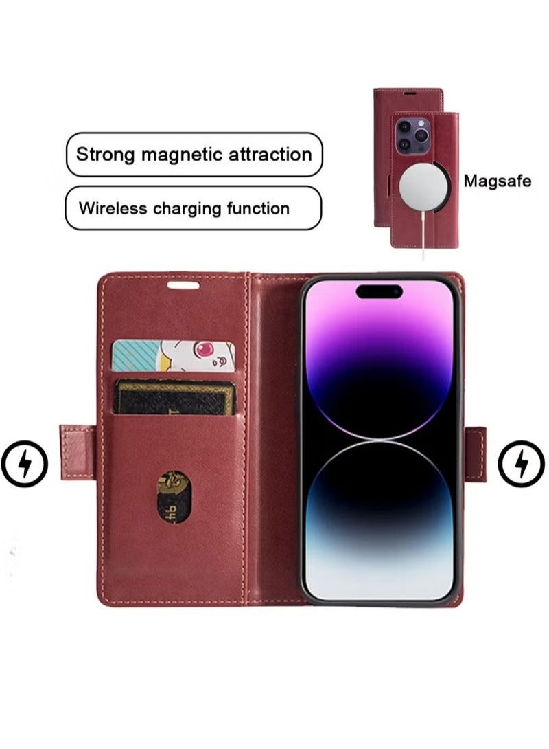 إكس ليفيل حافظة جلدية لهاتف آيفون 15 برو ماكس - Image 3