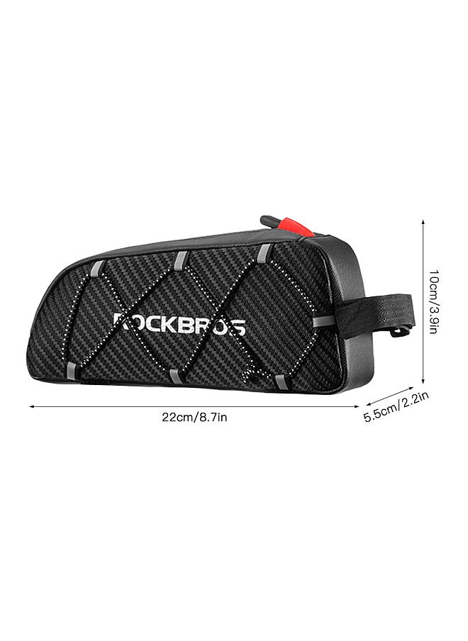 Rockbros Waterproof Bike Bag Front Frame Top Tube Bicycle Pouch Large Capacity Cycling Front Storage Bag for Road Bike MTB Mountain Bike  - Image 2