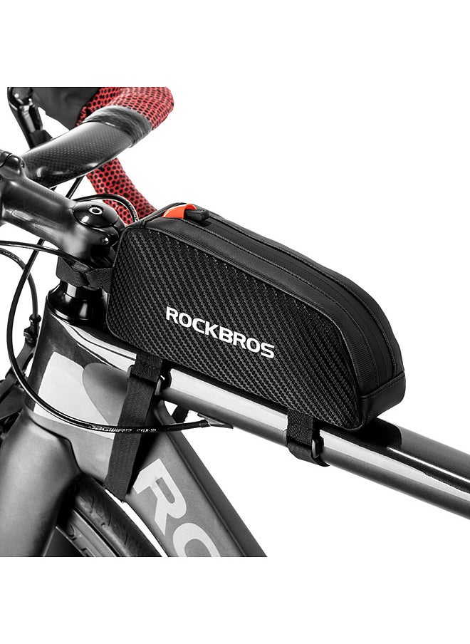 Rockbros Waterproof Bike Bag Front Frame Top Tube Bicycle Pouch Large Capacity Cycling Front Storage Bag for Road Bike MTB Mountain Bike  - Image 1