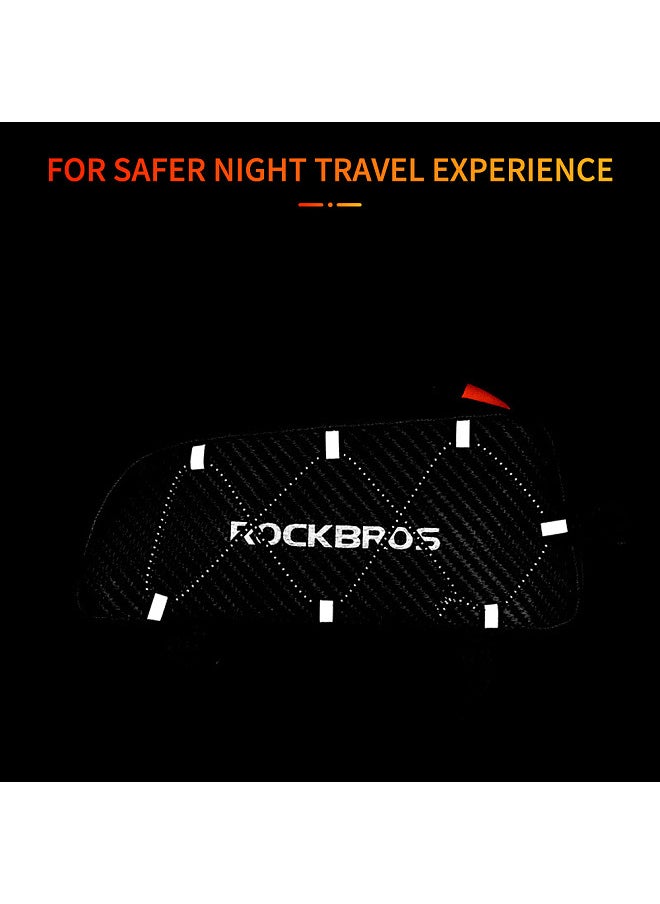 Rockbros Waterproof Bike Bag Front Frame Top Tube Bicycle Pouch Large Capacity Cycling Front Storage Bag for Road Bike MTB Mountain Bike  - Image 3