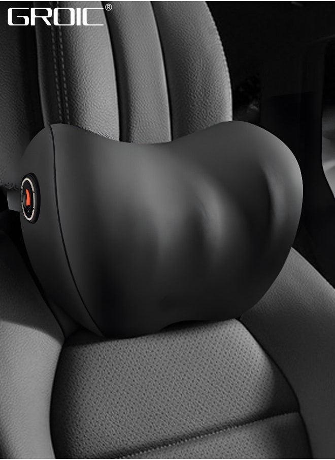 Car Headrest Pillow,Car Neck Pillow,Memory Foam Neck Pillow for Neck Pain Relief, Ergonomic Design Soft Travel Head Pillow for Sleeping and Resting in Car and Office