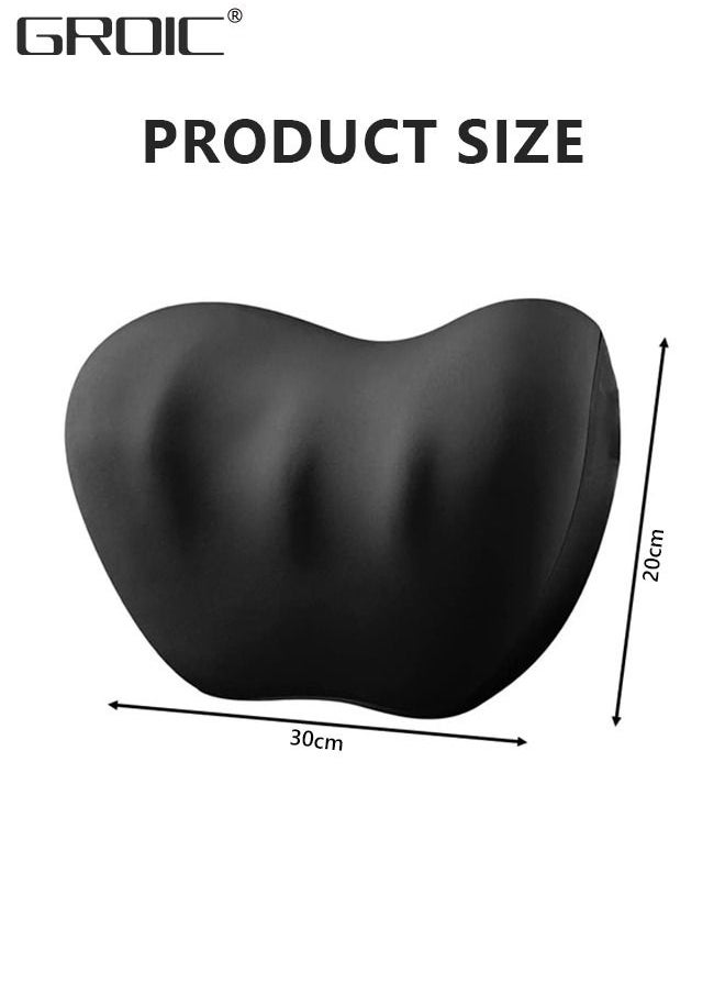 Car Headrest Pillow,Car Neck Pillow,Memory Foam Neck Pillow for Neck Pain Relief, Ergonomic Design Soft Travel Head Pillow for Sleeping and Resting in Car and Office