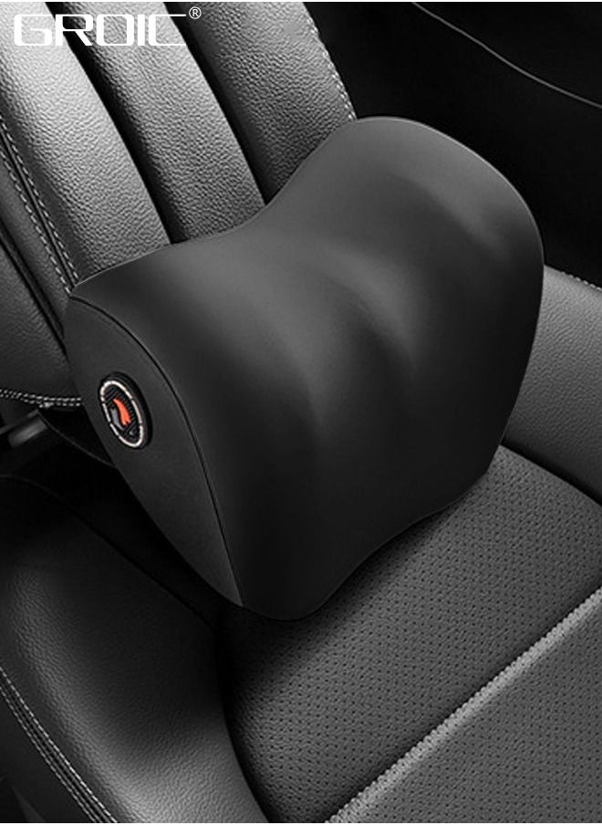 Car Headrest Pillow,Car Neck Pillow,Memory Foam Neck Pillow for Neck Pain Relief, Ergonomic Design Soft Travel Head Pillow for Sleeping and Resting in Car and Office