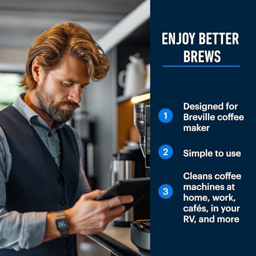 Essential Values Descaling Solution Compatible with Breville - Coffee Pot Cleaner and Descaler - Descaler Specially Formulated for Breville Coffee Machines - 12 Month Supply 2-Pack - Image 5