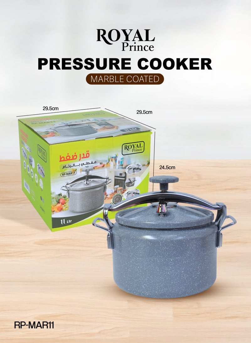 الأمير الملكي قدر ضغط رويال برينس مطلي بالرخام سعة 11 لترًا - RP-MAR11 - Image 4