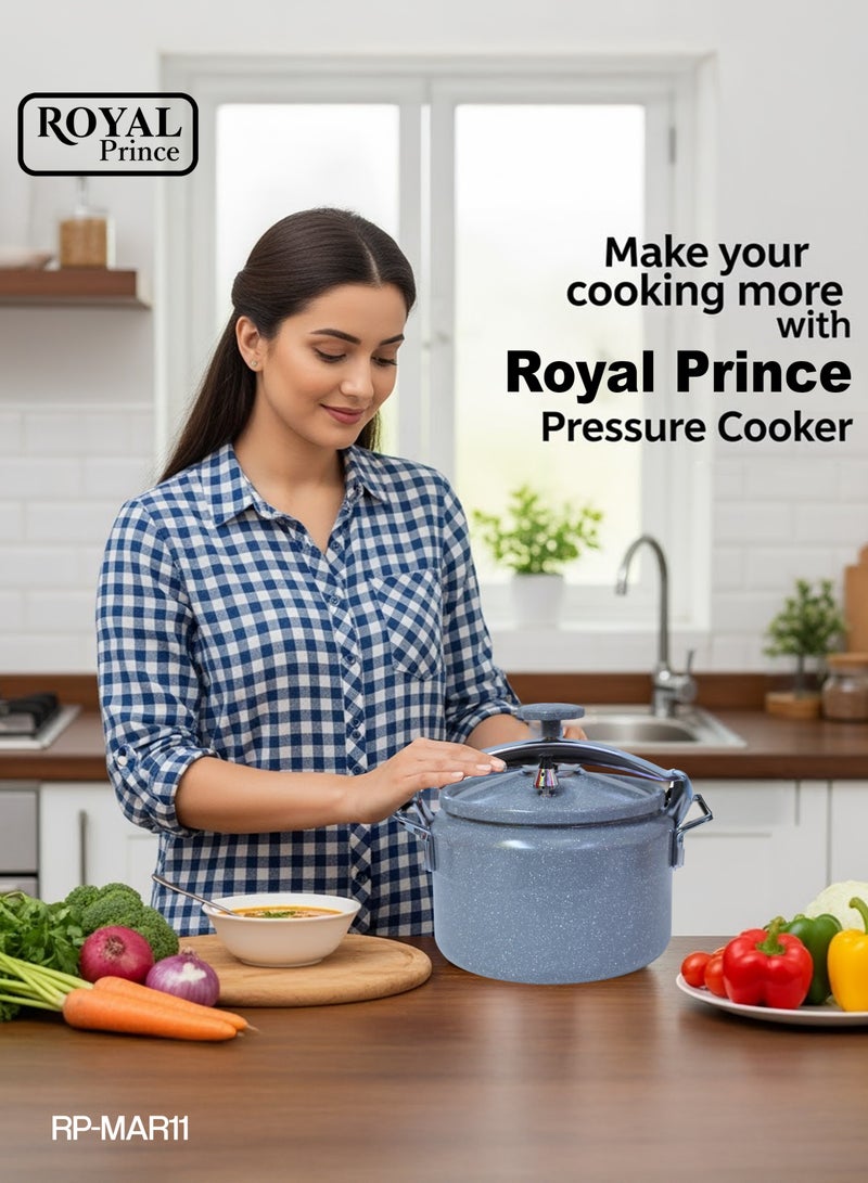 الأمير الملكي قدر ضغط رويال برينس مطلي بالرخام سعة 11 لترًا - RP-MAR11 - Image 3