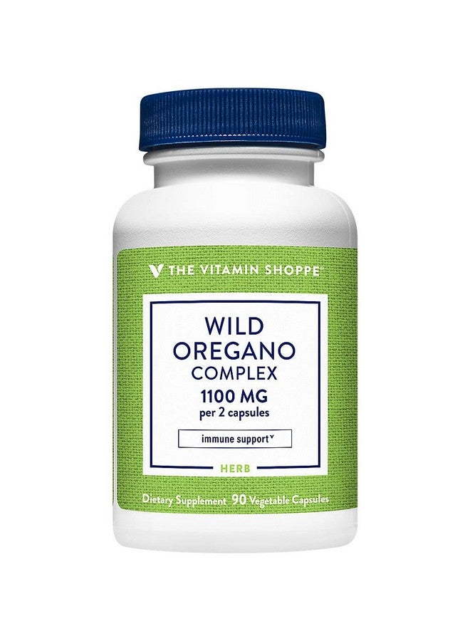 The Vitamin Shoppe Wild Oregano Complex 1,100MG, Herbal Supplement That Supports A Healthy Immune Response (90 Capsules) - Image 2