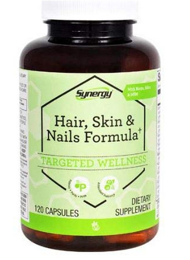 Vitacost Brand Vitacost Hair Skin & Nails Formula 120 Capsules  - Image 1