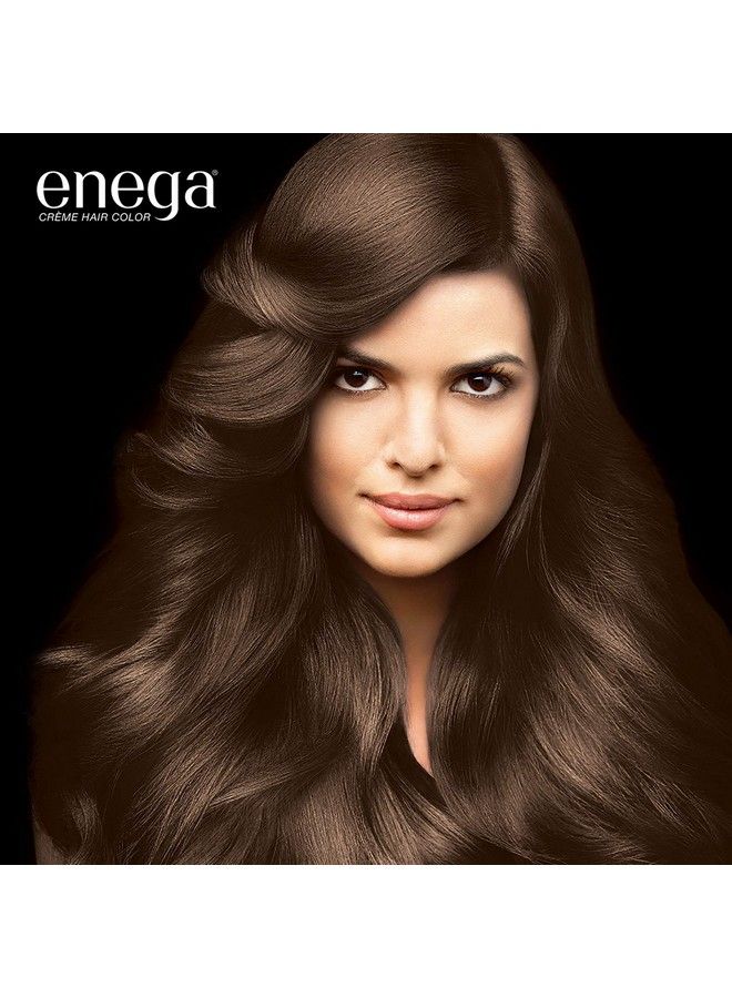 enega Creme Hair Color Dark Brown 120 Ml (Pack Of 3) - Image 4