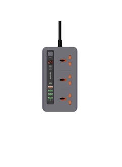 porodo Porodo Multi-Port Power HUB 4 USB-A and 1 USB-C 2m Ultimate Home & Office Kit  - Image 2