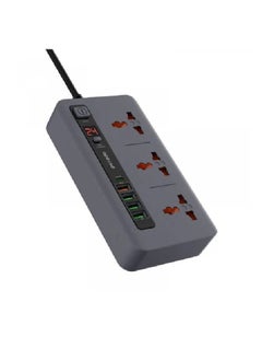 porodo Porodo Multi-Port Power HUB 4 USB-A and 1 USB-C 2m Ultimate Home & Office Kit  - Image 1