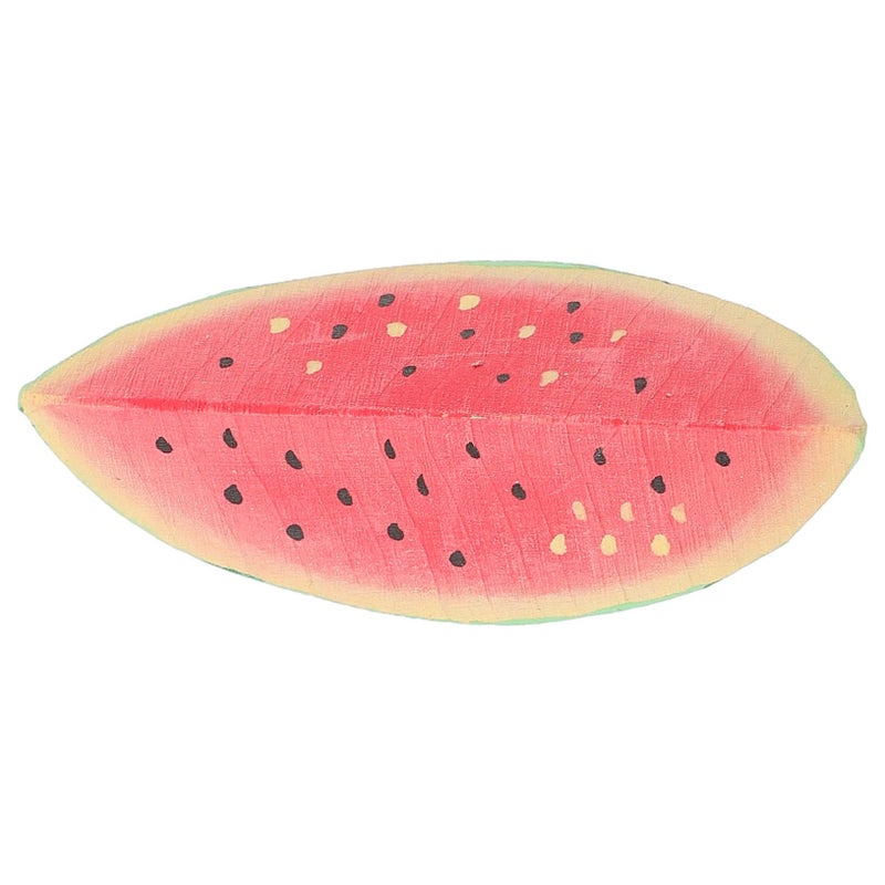 Realistic Watermelon Slice Model Wooden Kitchen Decor Photography Prop Party Home Accessory - Image 2