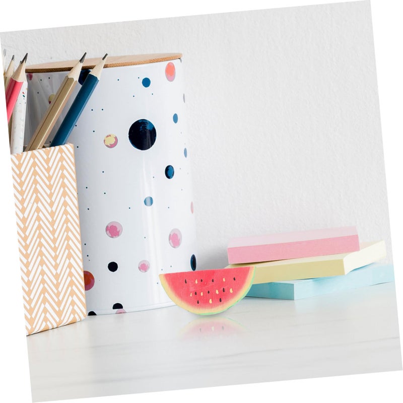 Realistic Watermelon Slice Model Wooden Kitchen Decor Photography Prop Party Home Accessory - Image 4