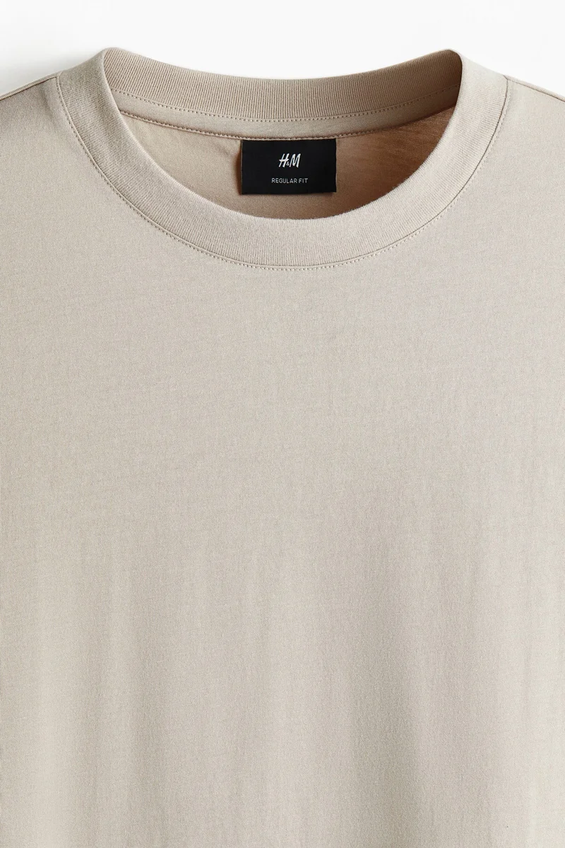H&M Cotton T-shirt Regular Fit