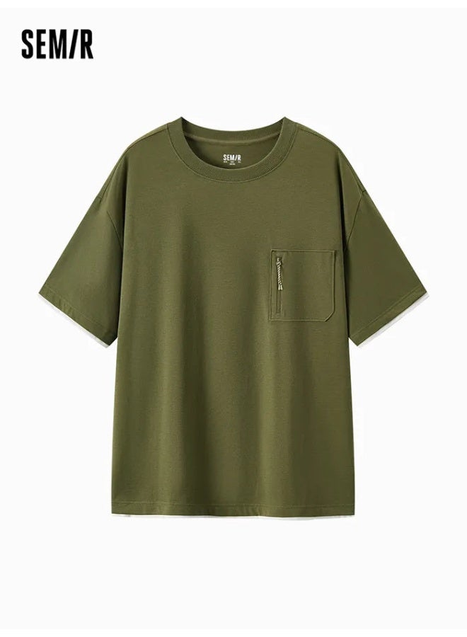 SEMIR Men's T-Shirt With Zipper Pocket - Image 4