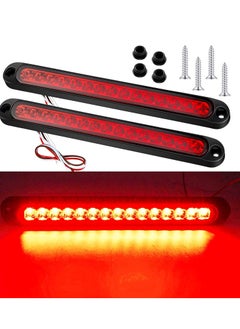 KASTWAVE 15 LED Trailer Brake Tail Light, LED Bar Stop Turn Tail Lights Waterproof Assembly Brake Strip Red Light for Marine Boats Golf Cart Offroad Truck RV UTV ATV,  Waterproof  Stop Tail Light Lamp 2pcs  - Image 3