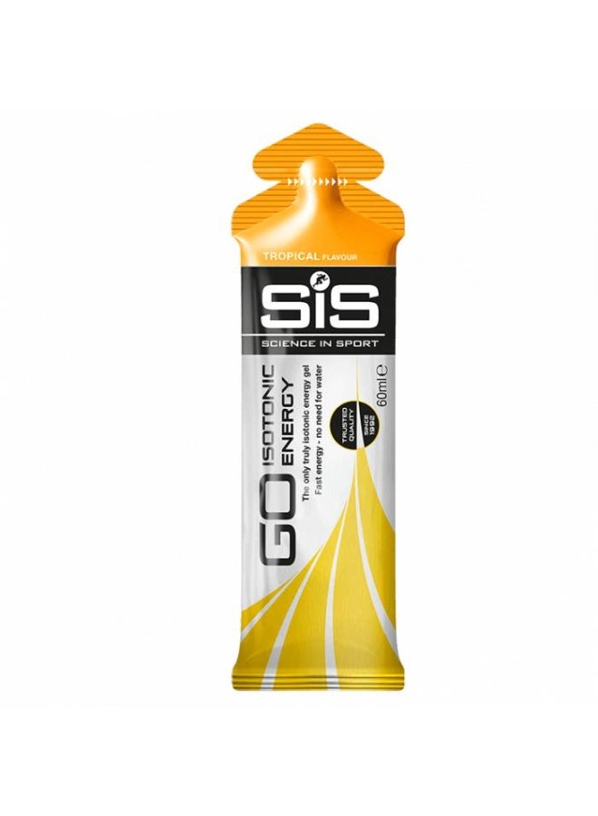 SIS GO ISOTONIC ENERGY GEL - TROPICAL - 60ML - Image 1