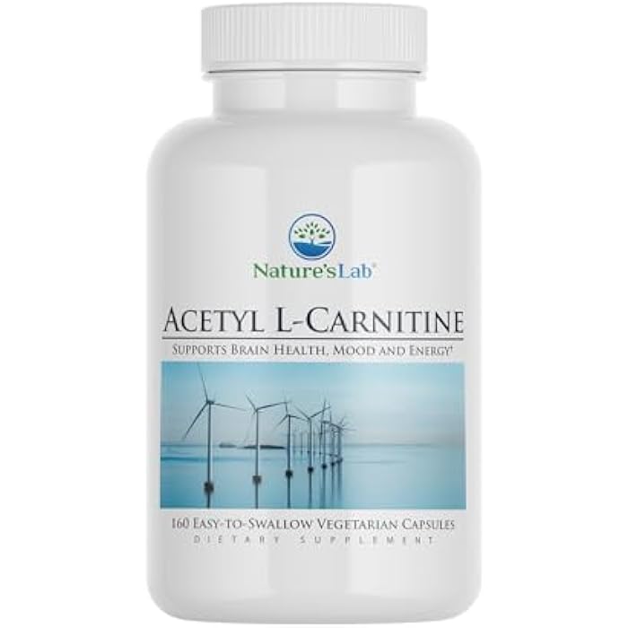 Nature's Lab Acetyl L-Carnitine 2,000mg - 160 Capsules - Image 1