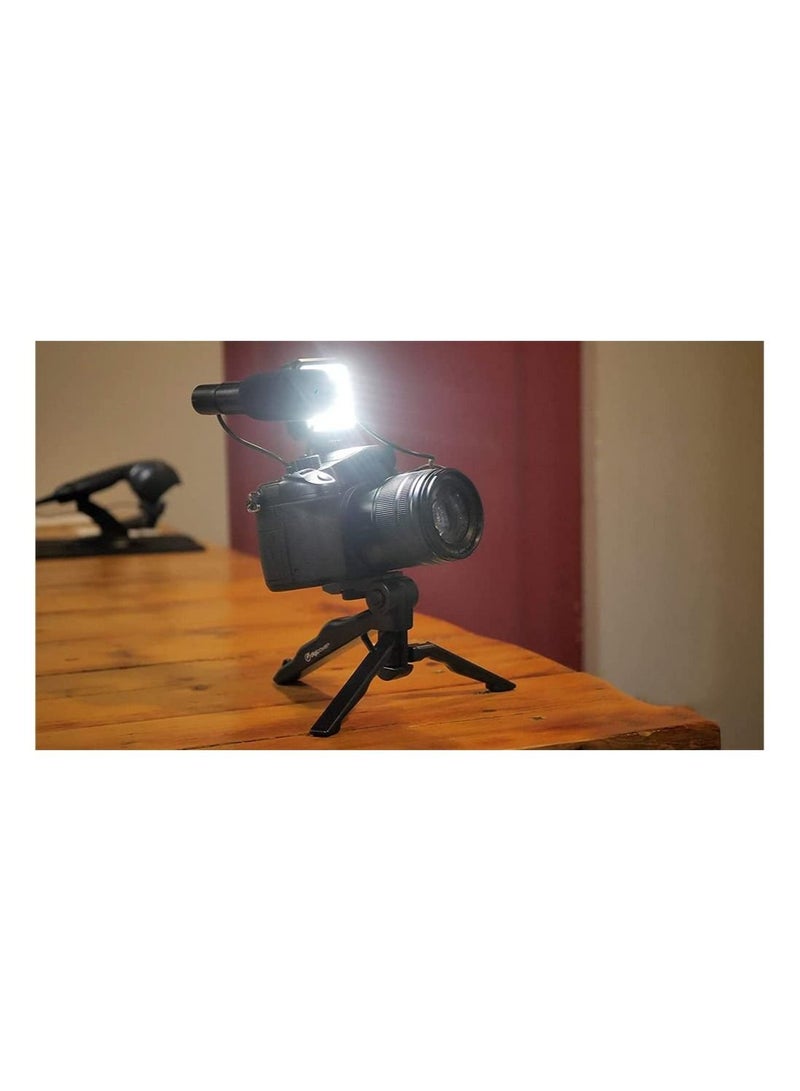 Tripod Holder, Video Kit Accessories, Table Tripod Phone Holder, Microphone LED Video Light Remote Shutter, for Phone Video Recording, for YouTube, for Vlog - Image 5