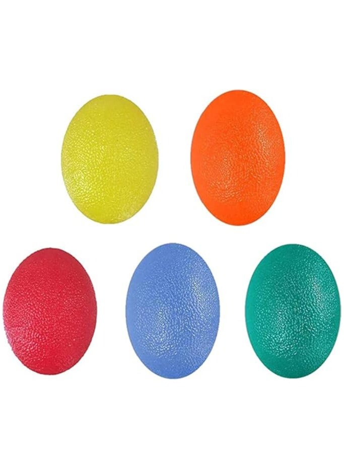 وهاواي Hand Grip Strength Trainer, Stress Ball for Adults and Kids, Hand Therapy Ball Squishy Stress Relief Balls, Squeeze Balls Hand Exercise Tool Pack of 5 Squeeze Balls - Image 1