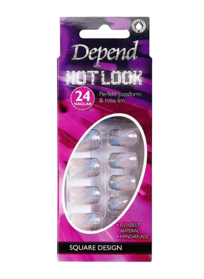 DEPEND HOT LOOK 24 NAILS