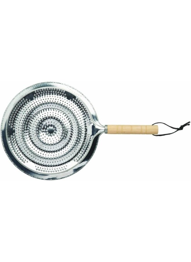 KitchenCraft KitchenCraft Simmer Ring with Wooden Handle 21cm (8"), Sleeved  - Image 1