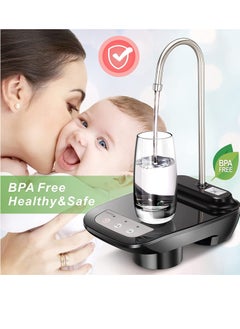 ELTRAZONE Water Dispenser Pump, Rechargeable Wireless Auto Water Gallon Pump Dispenser, Electric Water Drinking Portable Button Pump For Kitchen Home Office And Outdoor Camping  - Image 5