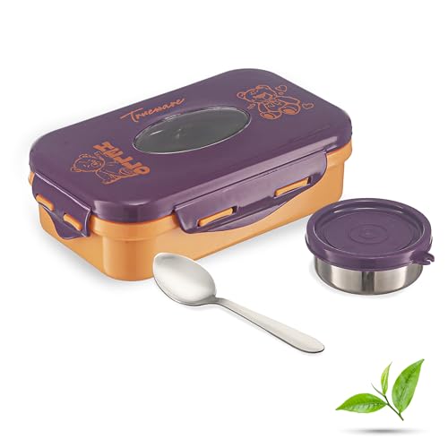 Trueware Alfa Insulated Inner Steel Thermoware BPA Free, Airtight, Food Grade, 2 Containers Lunch Box 700 ML - Image 1